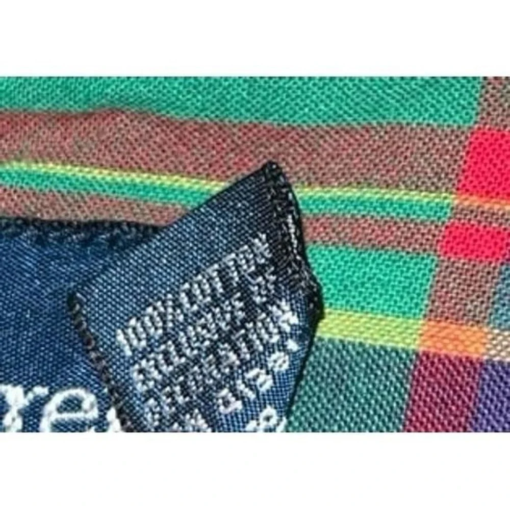 Mens Polo‎ Ralph Lauren Madras Plaid Colorful Button Up Shirt